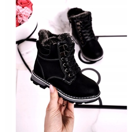 Kinder-Trapper mit Fellisolierung Black Luke schwarz 3