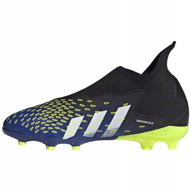 Fußballschuhe adidas Predator Freak.3 Ll Fg schwarz-grün-marineblau Junior FY0618 1