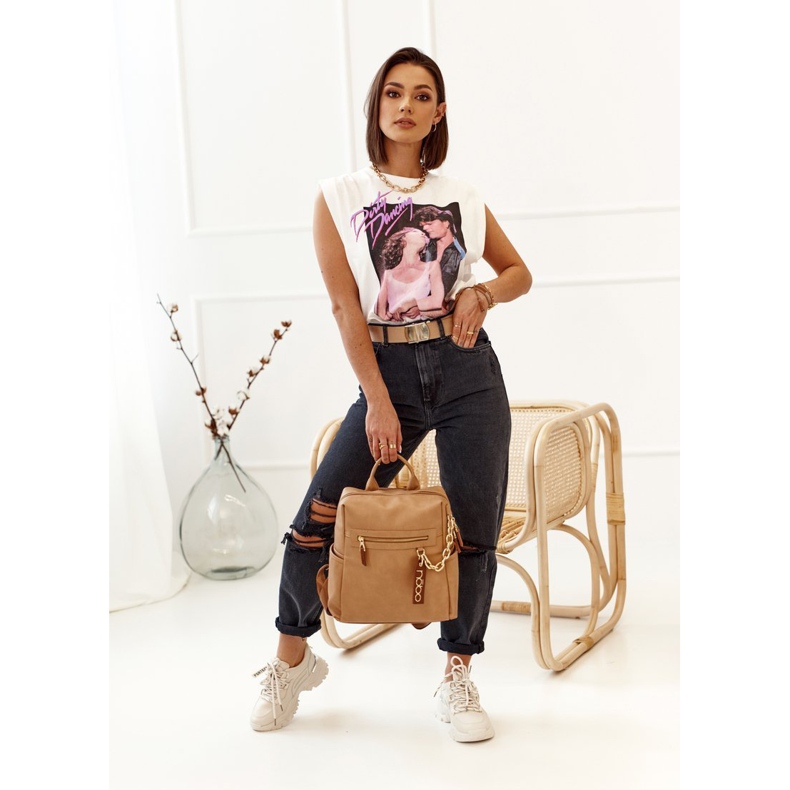 PS1 Sneakers für Damen auf einer massiven Sohle beige klobig 1