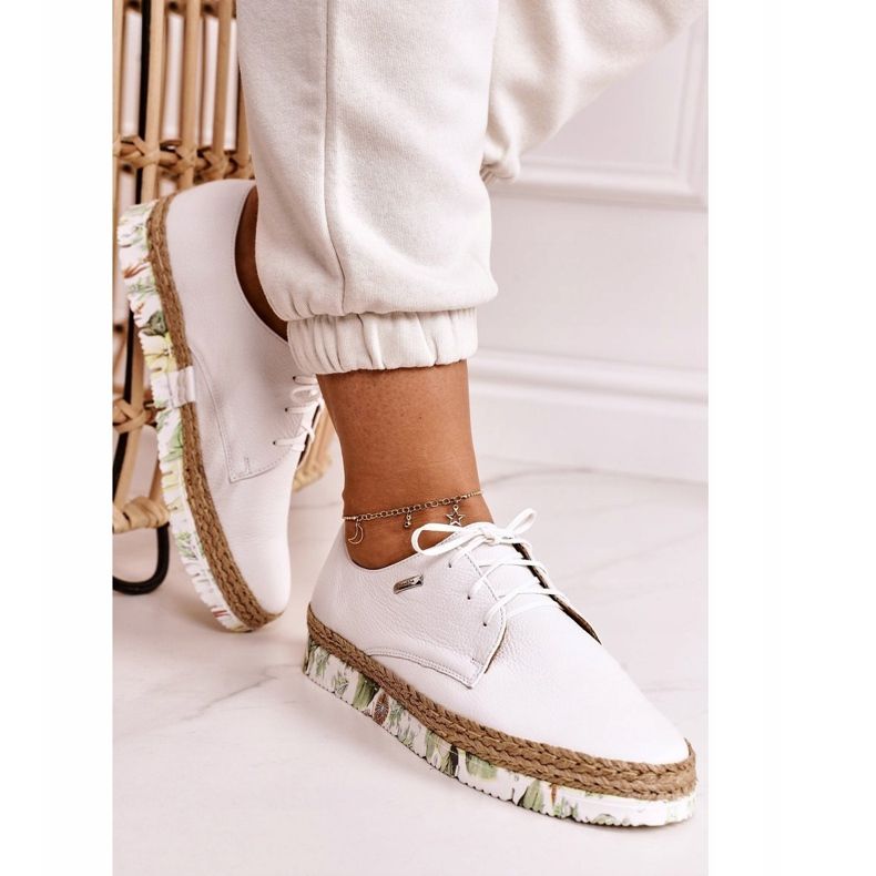 Damen Lederschuhe Maciejka Weiß 0293611 1