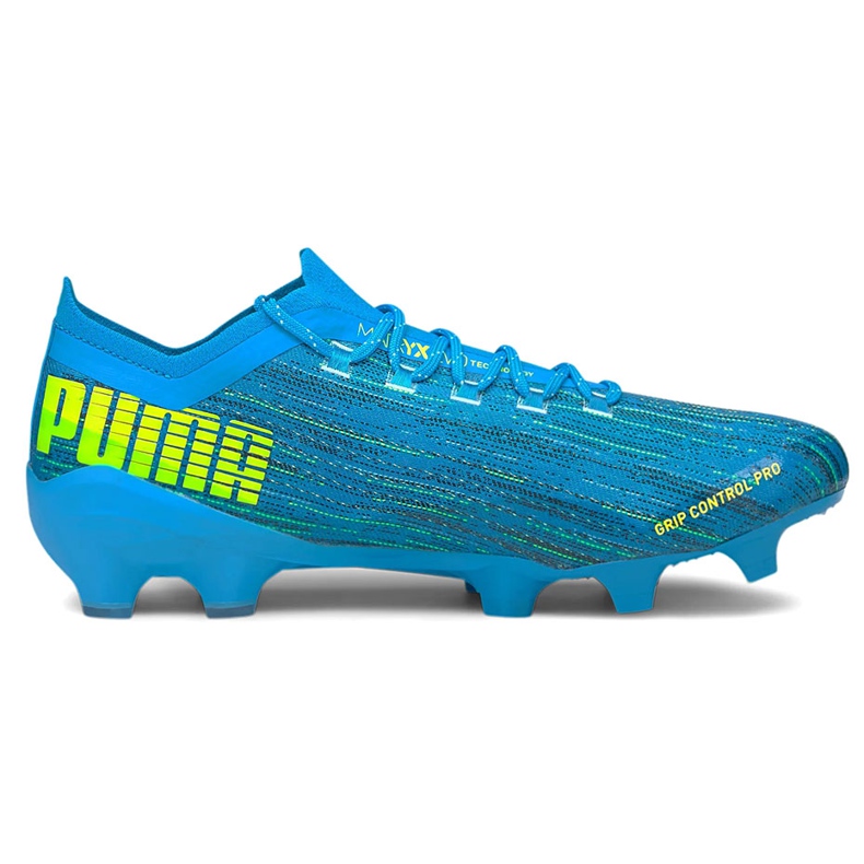 Fußballschuhe Puma Ultra 1.2 Fg Ag blau-gelb 106299 01 1