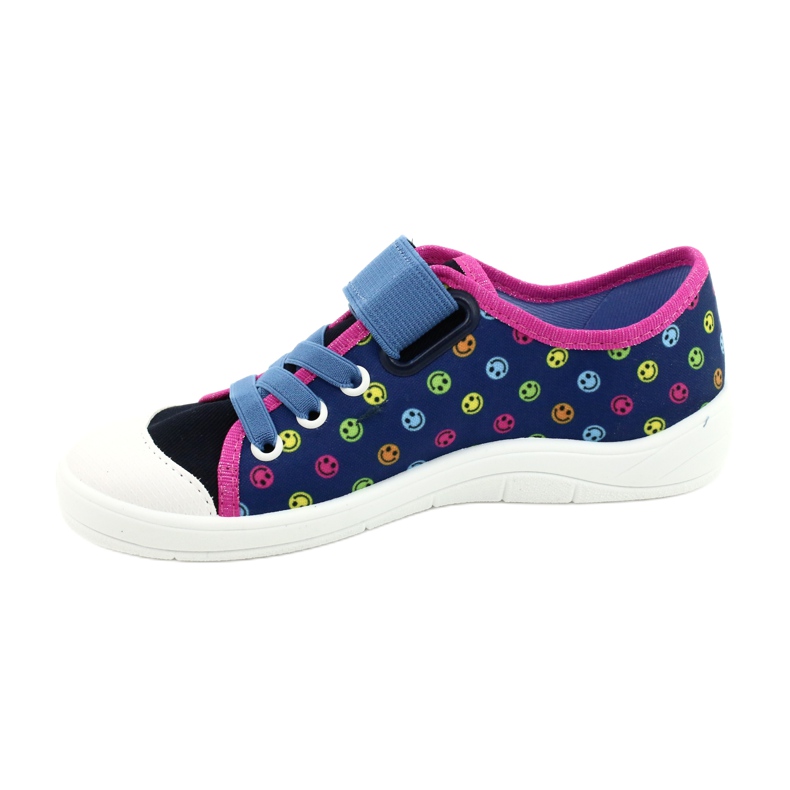 Befado Kinderschuhe 251Y162 blau rosa mehrfarbig 2