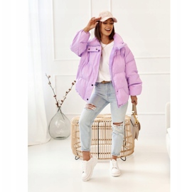 PS1 Sneakers für Damen auf der Plattform Weiß Rosa Riri 2