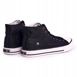 Klassische High-Top-Sneaker für Herren Big Star DD174249 Schwarz 1