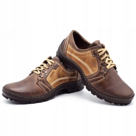 Joker Herren Trekkingschuhe 192 braun beige 4