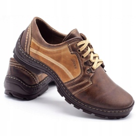 Joker Herren Trekkingschuhe 192 braun beige 3