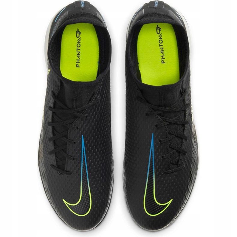 Nike Phantom Gt Academy Df Ic CW6668 090 Fußballschuhe schwarz schwarz 1