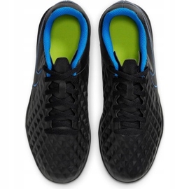 Nike Tiempo Legend 8 Club Tf Junior AT5883 090 Fußballschuhe schwarz schwarz 1