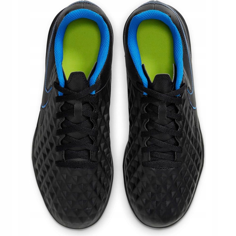 Nike Tiempo Legend 8 Club Tf Junior AT5883 090 Fußballschuhe schwarz schwarz 1