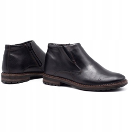 Mario Pala 293MP schwarze Herren Winterstiefel braun 2