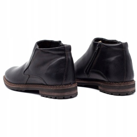 Mario Pala 293MP schwarze Herren Winterstiefel braun 3