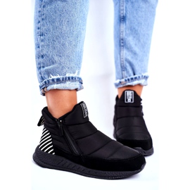 Damen Sportstiefel Big Star Black GG274470 weiß schwarz 1