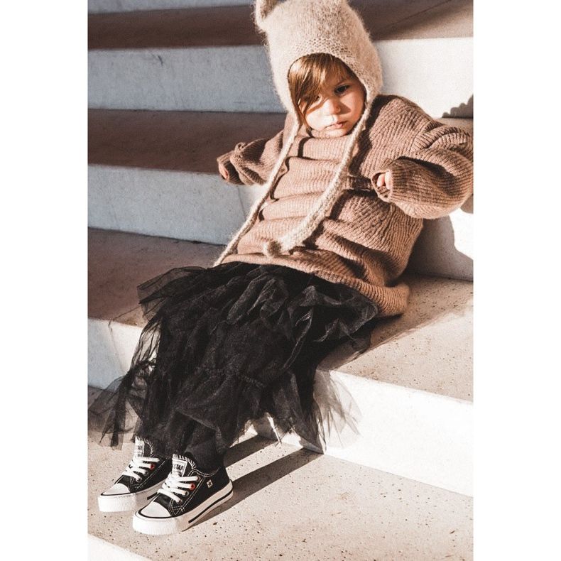 Klassisch niedrige Sneakers für Kinder Big Star HH374090 Schwarz ['schwarz'] 1