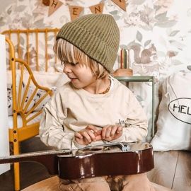 Apawwa Kinder Sportschuhe mit Klettverschluss Weiß Airy 1