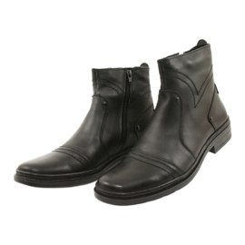 Polbut Herren Winter Chelsea Boots 252 schwarz 4