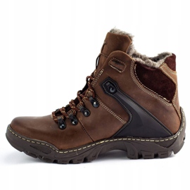 KENT Herren Winterschuhe 119 braun trekking 1