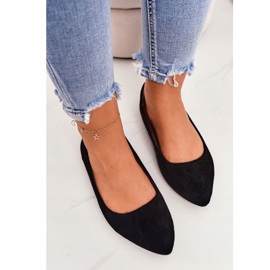 PS1 Zarte Ballerina Aus Spitz Schwarzem Dermeno Wildleder 2