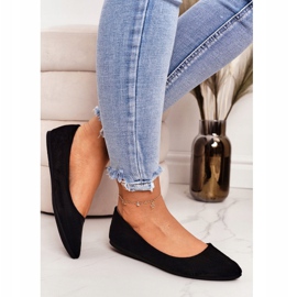 PS1 Zarte Ballerina Aus Spitz Schwarzem Dermeno Wildleder 1