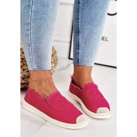 PS1 Classic Damen Espadrilles Fuchsia Flaure beige rosa 1