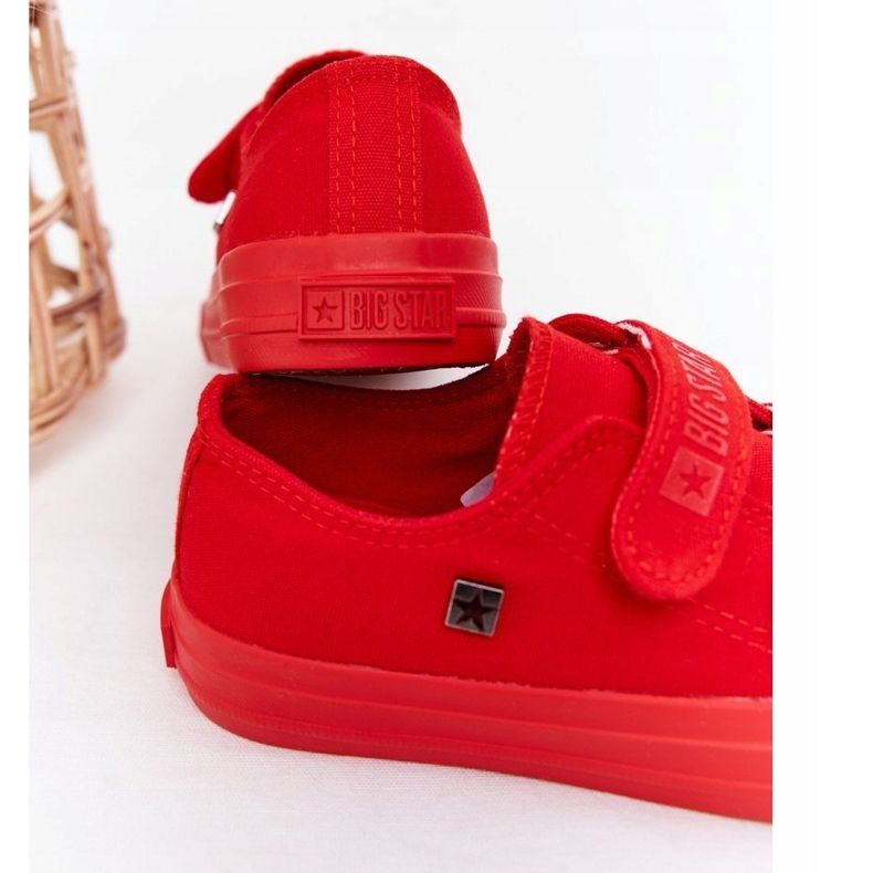 Kinder Sneaker mit Klettverschluss Big Star FF374097 Rot ['rot'] 1