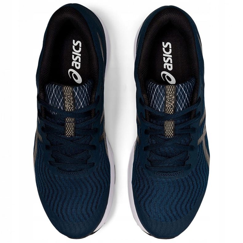 Herren Asics Patriot 12 Laufschuhe marineblau 1011A823 402 1