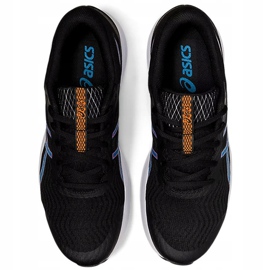 Asics Patriot 12 Herren Laufschuhe schwarz und blau 1011A823 004 1