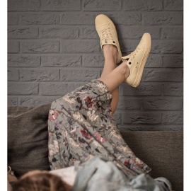 Damen Sneaker Big Star Gelb DD274441 2