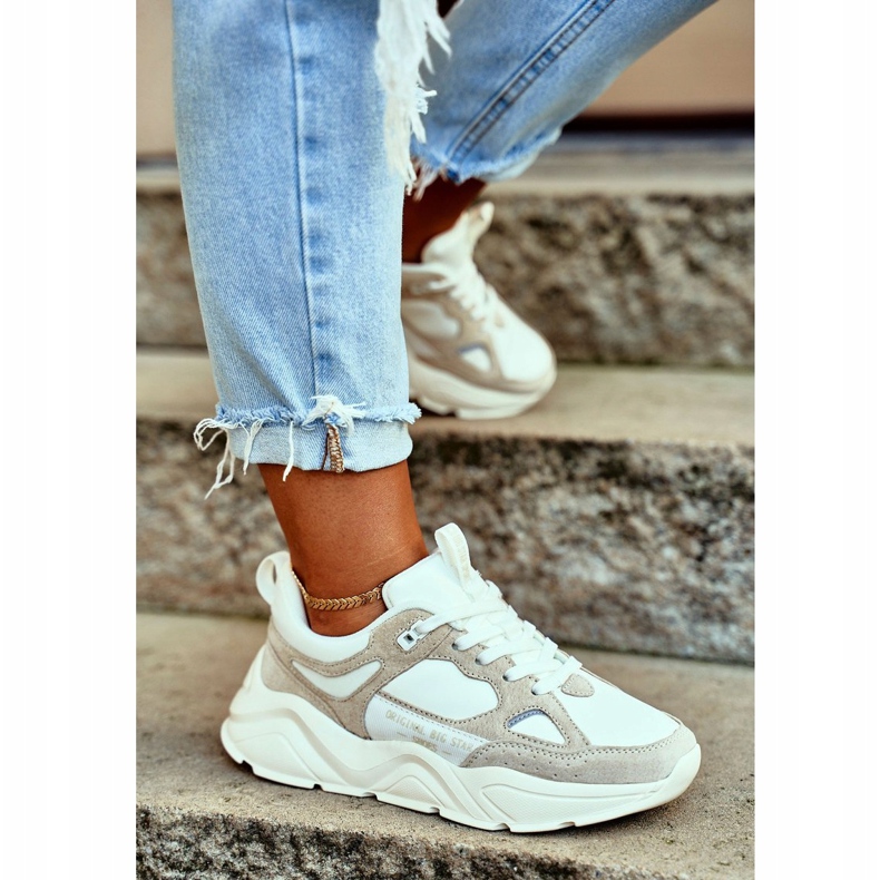 Damen-Sportschuhe Big Star GG274657 beige 1