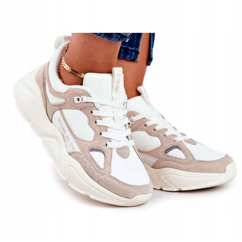 Damen-Sportschuhe Big Star GG274657 beige 2