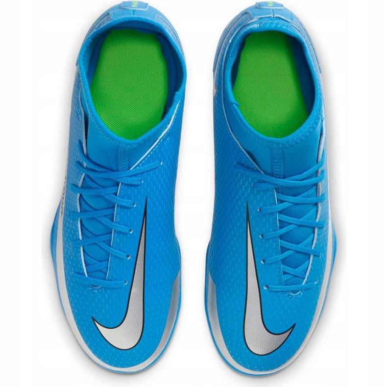 Nike Phantom Gt Club Df FG / MG Junior CW6727 400 Fußballschuh blau blau 1