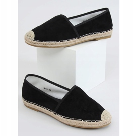 Schwarze Damen Espadrilles M-515 Schwarz 1