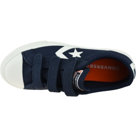 Converse Star Player Low Kinder 667547C Schuhe weiß marineblau 2