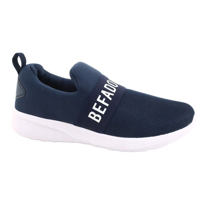 Befado Jugendschuhe 516Q082 weiß navy blau 1