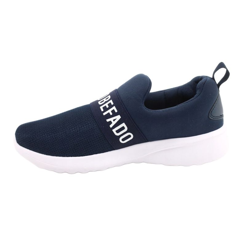 Befado Jugendschuhe 516Q082 weiß marineblau 2