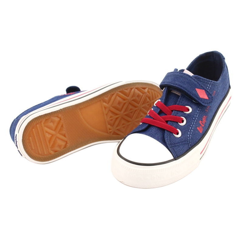 Turnschuhe Jeans Lee Cooper Jr. LCW21-44-0305K blau blau 3