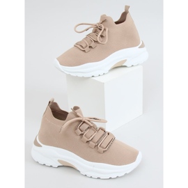 Beige Sportsocken V8043-2 Khaki Schuhe 1