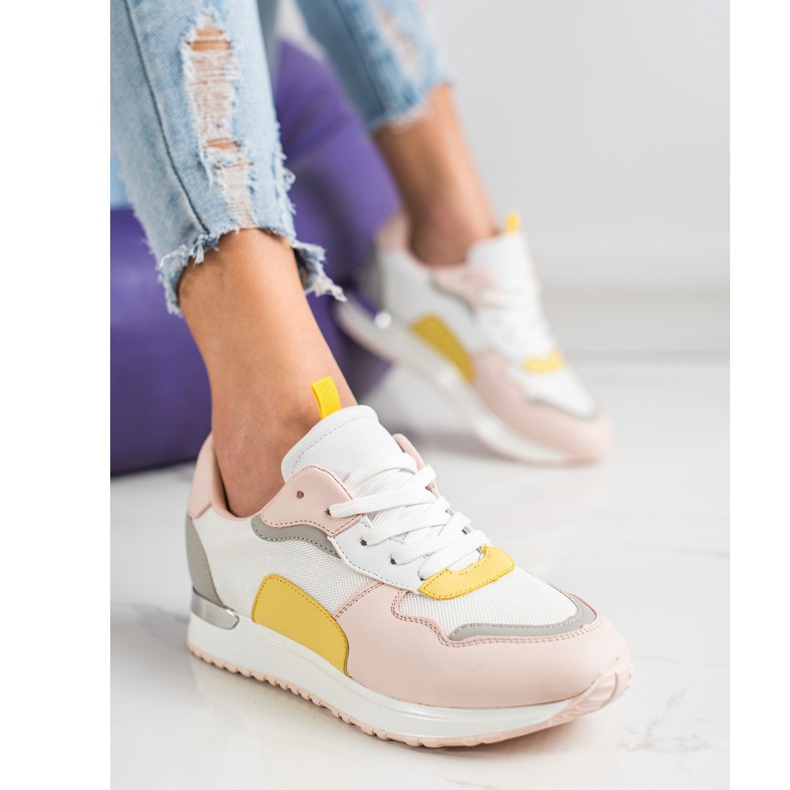 SHELOVET Leichte stylische Sneaker mehrfarbig 1