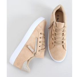 Beige Sneakers für Damen C2006 Beige 1