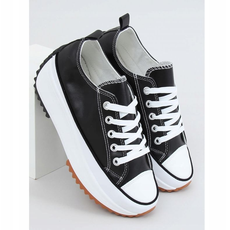 Designer-Sneaker mit schwarzer VL138 Schwarze Sohle 1