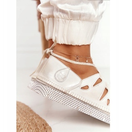 Damen Lederschuhe Maciejka Beige-Gold 04449-25 golden 1