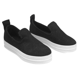 Love Slip On SK73 Schwarze Slip-On Sneakers 1