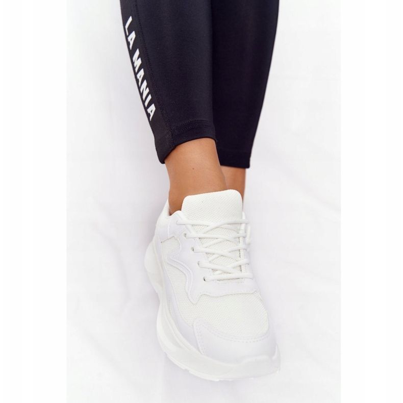FB2 Sneakers für Damen auf großer Sohle White Delusion weiß 2