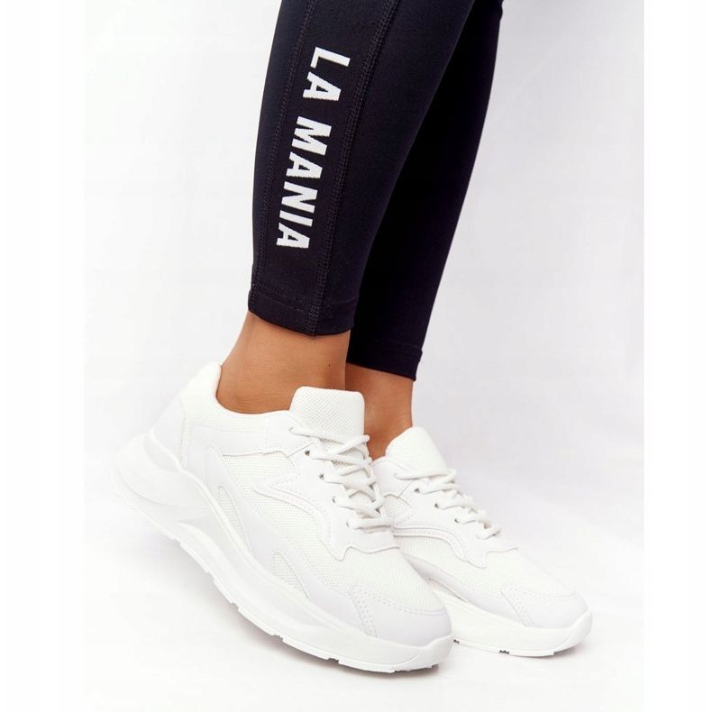 FB2 Sneakers für Damen auf großer Sohle White Delusion weiß 1