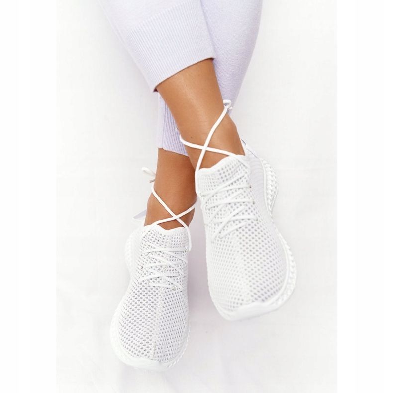 PS1 Damen Sportschuhe Slip-on Weiß Run Away 1