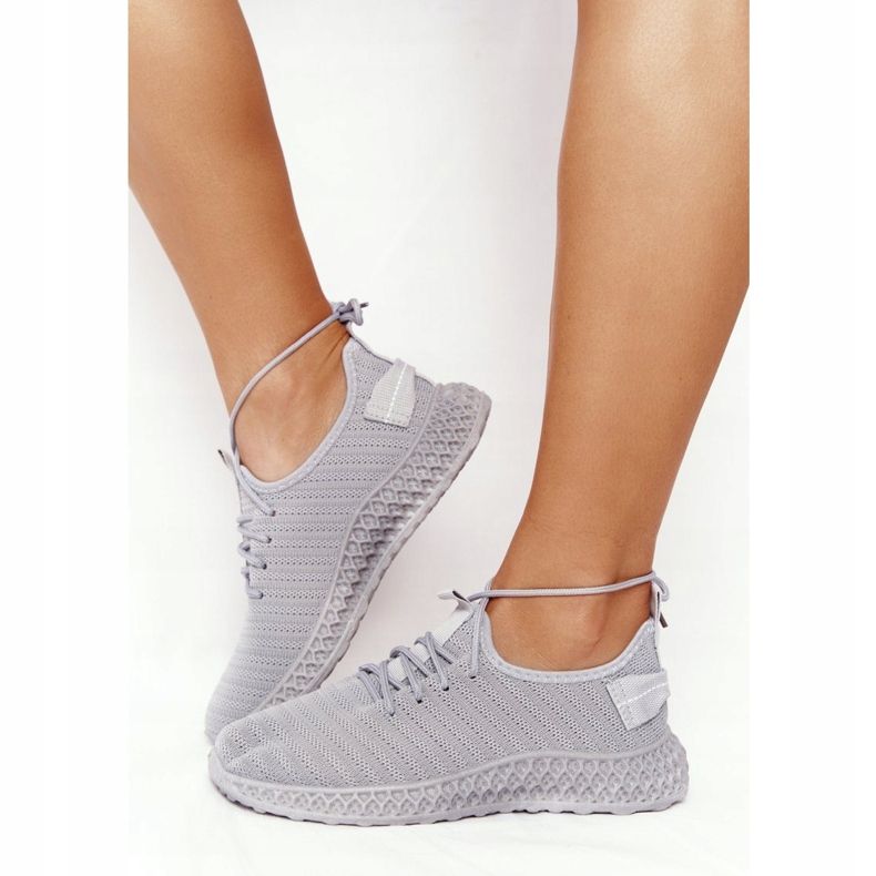 PS1 Damen Sportschuhe Slip-on Grau Do It 1