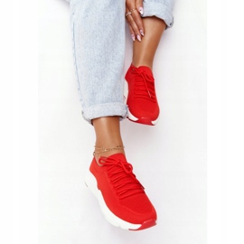 Damen Sportschuhe Slip-on Big Star DD274580 Rot 1