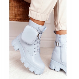 PS1 Plateaustiefel Arbeiter Blau Samstag 1