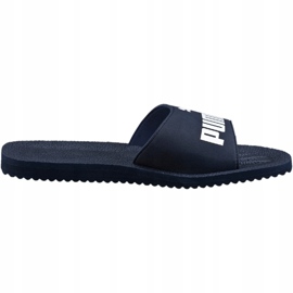 Puma Purecat Hausschuhe marine weiß 360262 02 marineblau 2