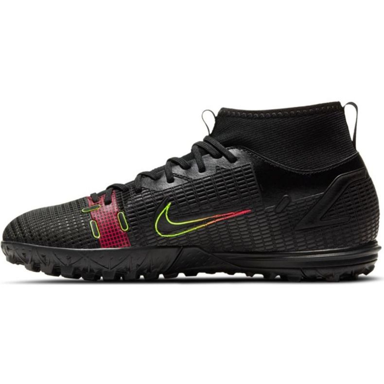 Nike Mercurial Superfly 8 Academy Tf Jr CV0789 090 Fußballschuh mehrfarbig schwarz 2