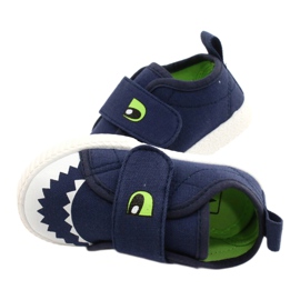 News Krokodil-Kinder-Turnschuhe 21DZ26-3923 Marine blau blau 4
